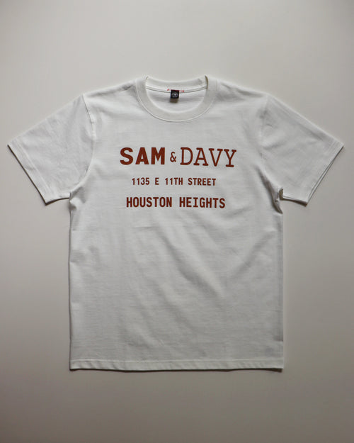 The Sam & Davy 11th St. Signature tee Tee