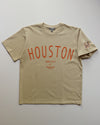 Sam & Davy for the Houston Dash Drop-Shoulder Tee (Tan/Orange)