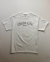 The Crush City Tee (White/Navy)