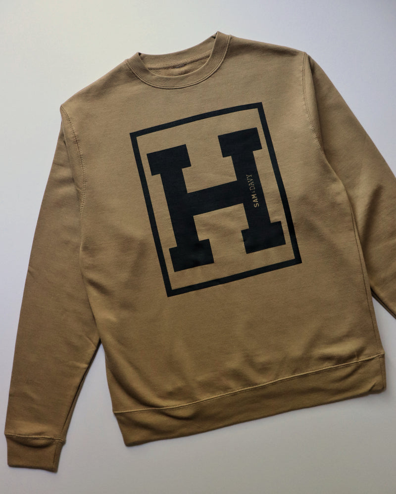 The H Crewneck (Tan)