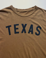 Texas Lightweight Vintage-Wash Tee (Saddle/Black)