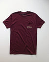 HTOWN Pocket Tee (Maroon/Khaki)