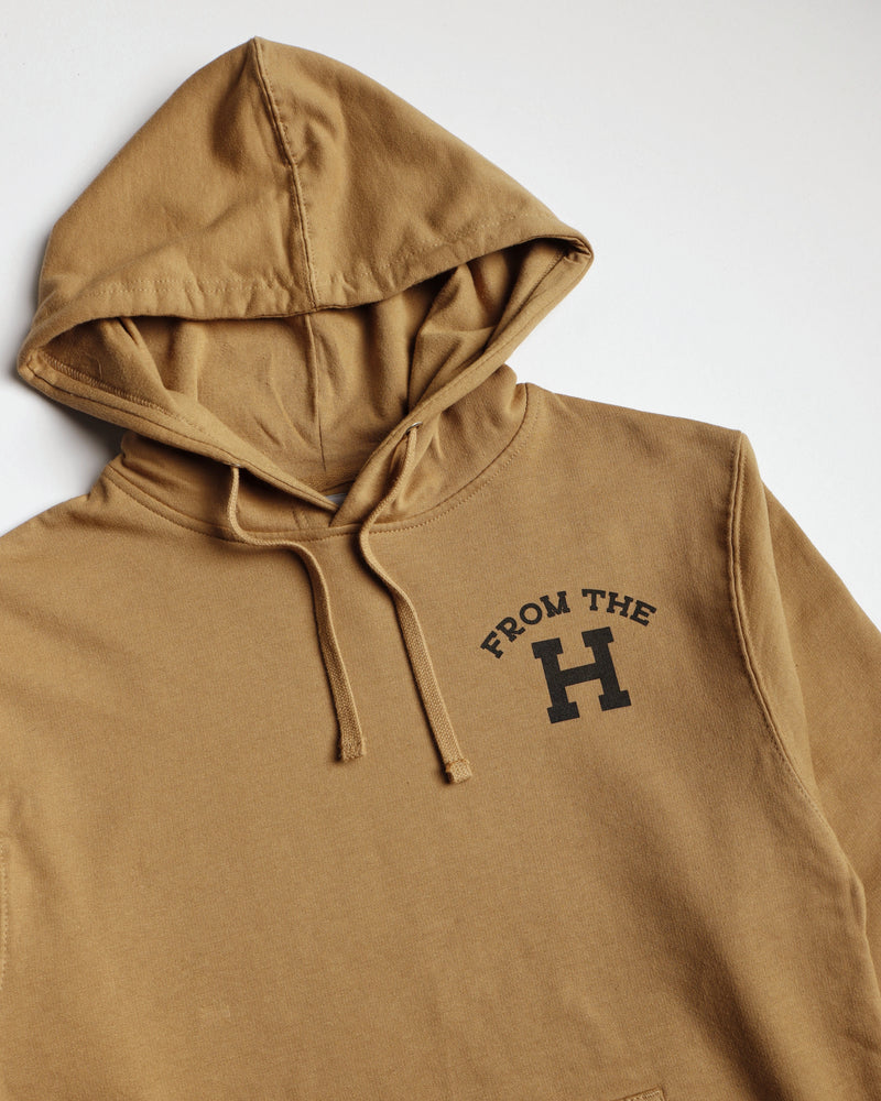 From the H Hoodie (Tan/Black)