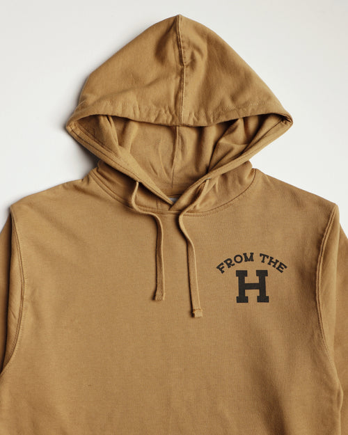 From the H Hoodie (Tan/Black)