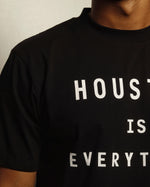 Houston is Everything Stretch Tee (Black/White)