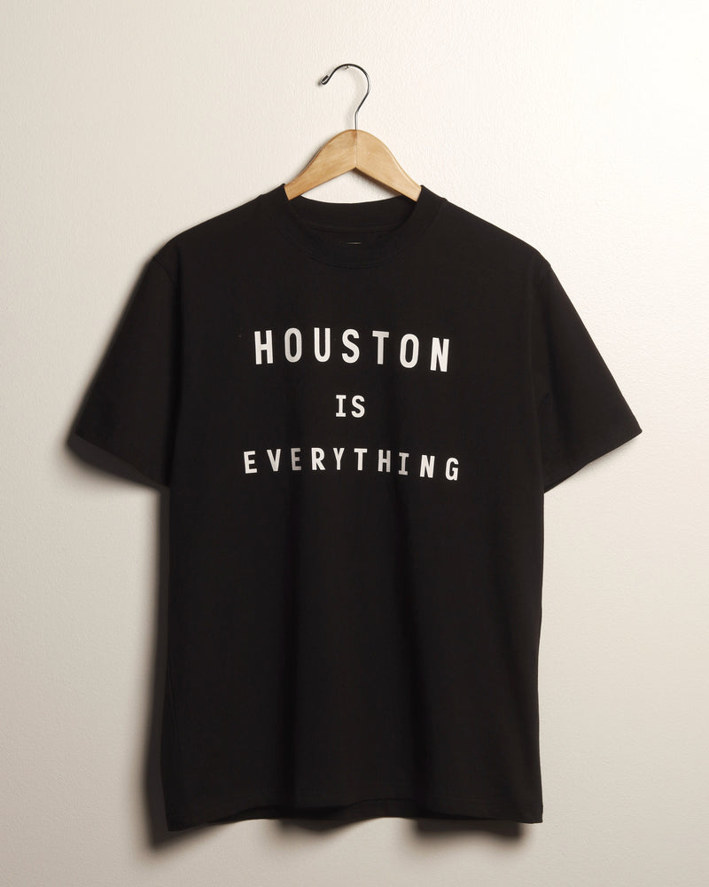 Houston is Everything Stretch Tee (Black/White)