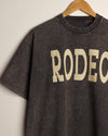 Rodeo Drop Shoulder Tee (Unisex Marble Charcoal)