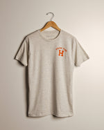 From the H Tee (Oat/Orange)