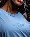 HTOWN Athletic Women’s Breeze-back Tank (Blue)