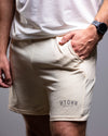 HTOWN Athletic Men's Shorts (Cream)